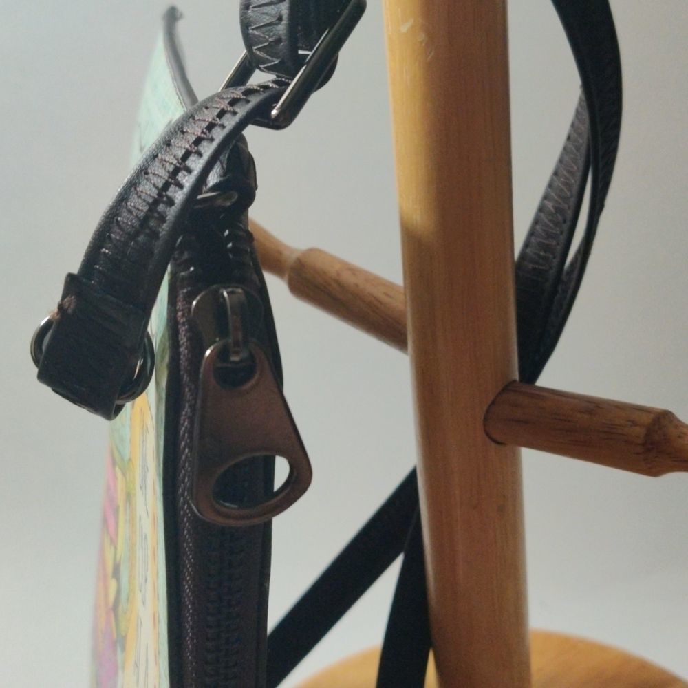 Afternoon High Tea "Take Life One Cup At A Time" Crossbody bag - Picture 8 of 11